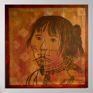 Affiche Aleut Madonna