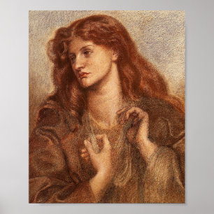 Affiche Alexa Wilding (Élégante Jeune Dame Aux Cheveux Rou