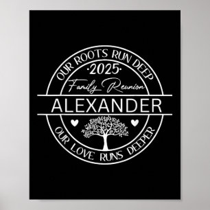 Affiche Alexander Family Reunion Nos racines s'enfoncent p