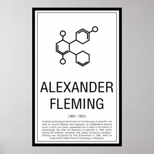 Affiche Alexander Fleming