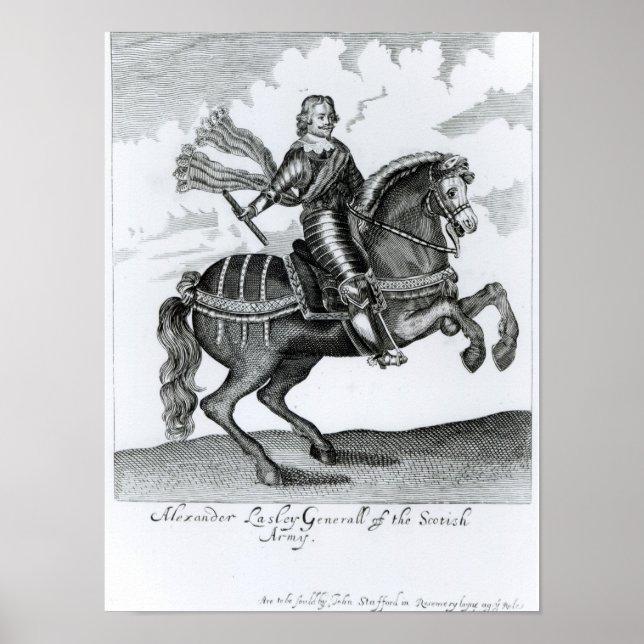 Affiche Alexander Leslie 1er comte de Leven (Devant)