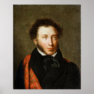 Affiche Alexander Pushkin Portrait