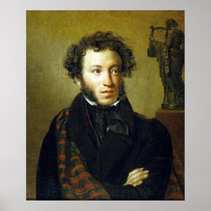 Affiche Alexander Pushkin Portrait