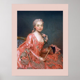 Affiche Alexander Roslin – Baroness de Neubourg-Cromière