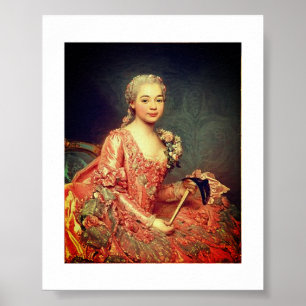 Affiche Alexander Roslin – Baroness de Neubourg-Cromière