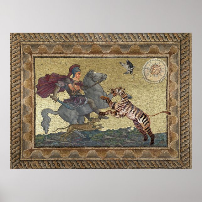 Affiche Alexander the Great, Bucephalus and Expertises des (Devant)