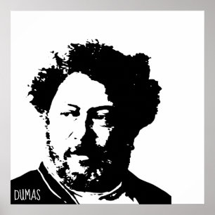 Affiche Alexandre Dumas