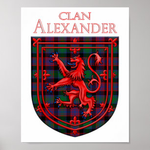 Affiche Alexandre Hunting Tartan Scottish Plaid