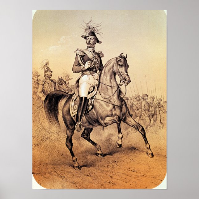 Affiche Alexandre II Tsar de Russie (Devant)