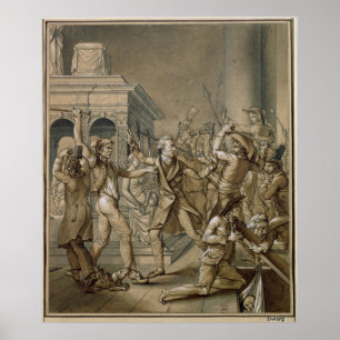 Affiche Alexandre Lenoir s'opposant à la destruction