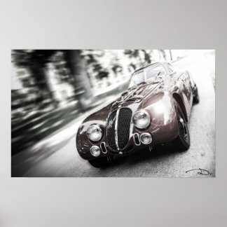 Affiche Alfa speed - dark -