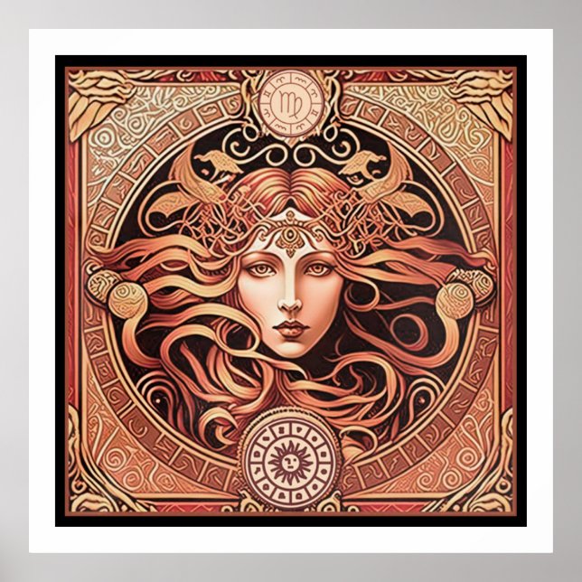 Affiche Alfons Maria Mucha ~ Art Nouveau 1 300 (Devant)