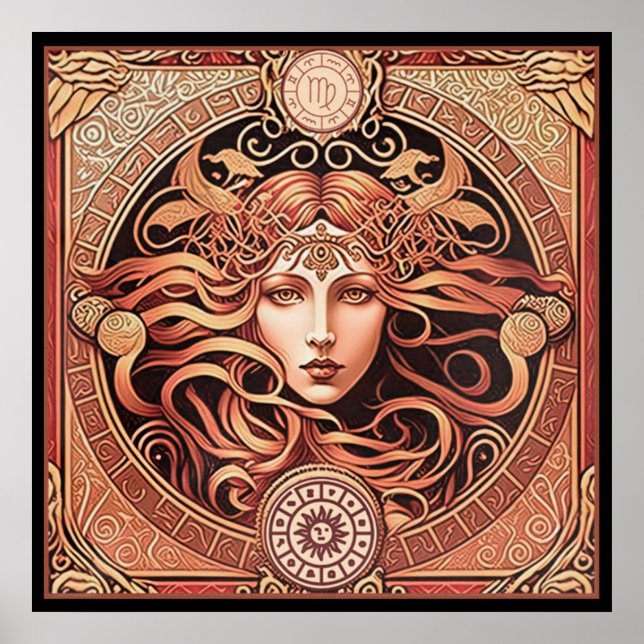 Affiche Alfons Maria Mucha ~ Art Nouveau 1 300 Alfons (Devant)