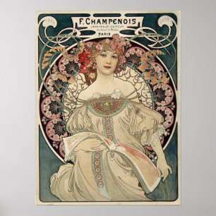 AFFICHE ALFONS MUCHA