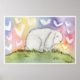 Affiche Alfred Bunny Avec Amour