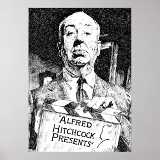 Affiche Alfred Hitchcock présente