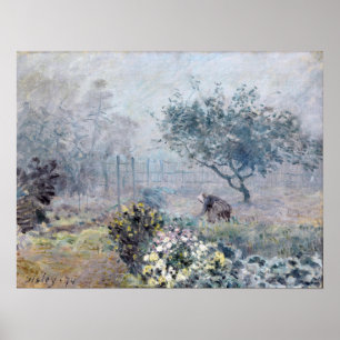 Affiche Alfred Sisley Fog, Voisins