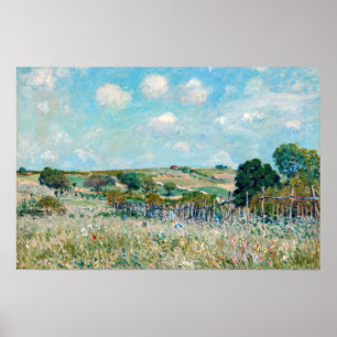Affiche Alfred Sisley - La Prairie