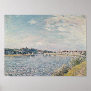 Affiche Alfred Sisley Paysage