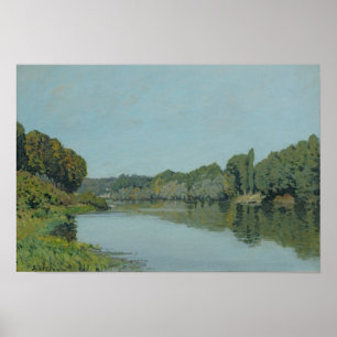 Affiche Alfred Sisley The Seine at Bougival