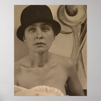 Affiche Alfred Stieglitz Georgia O’Keeffe Portrait