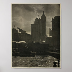 Affiche Alfred Stieglitz New York City of Ambitions Photo