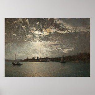 Affiche Alfred Wahlberg - Moonlight Mood, Stockholm