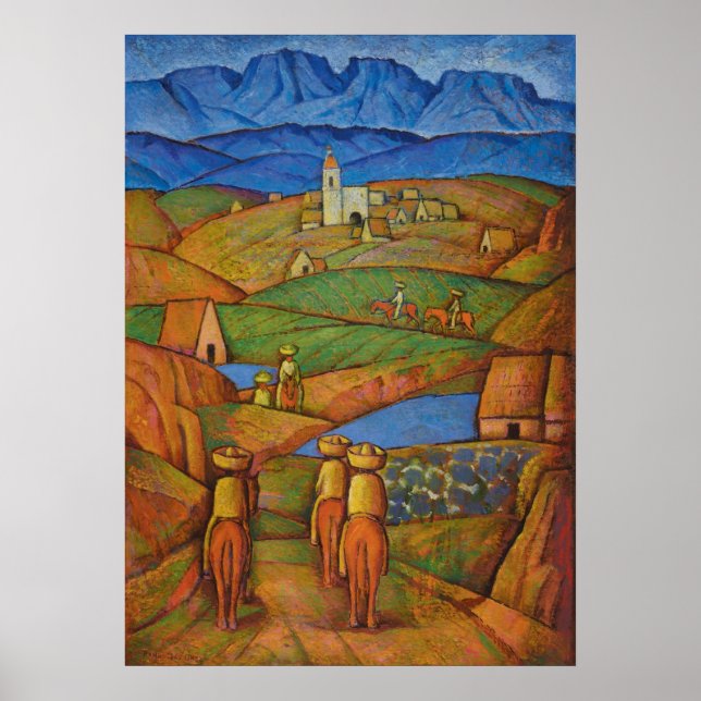 AFFICHE ALFREDO RAMOS MARTINEZ (Devant)