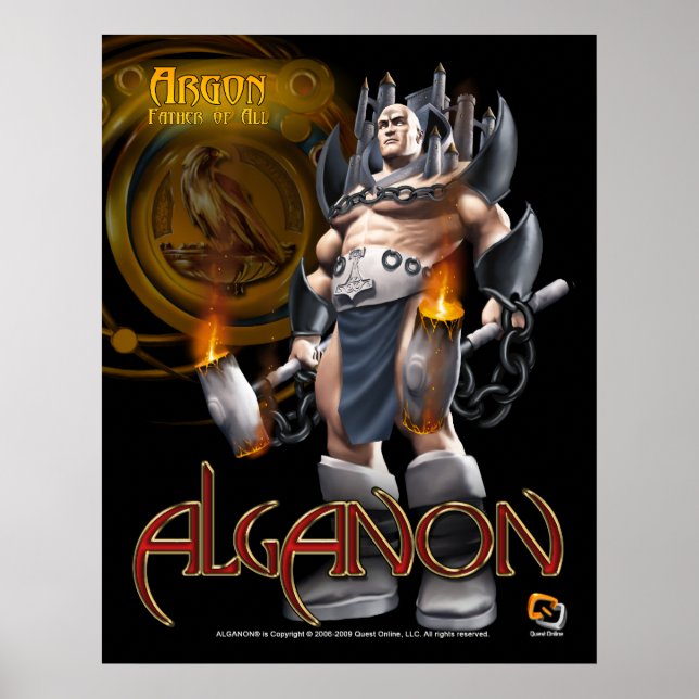 Affiche Alganon Argon Deity (Devant)