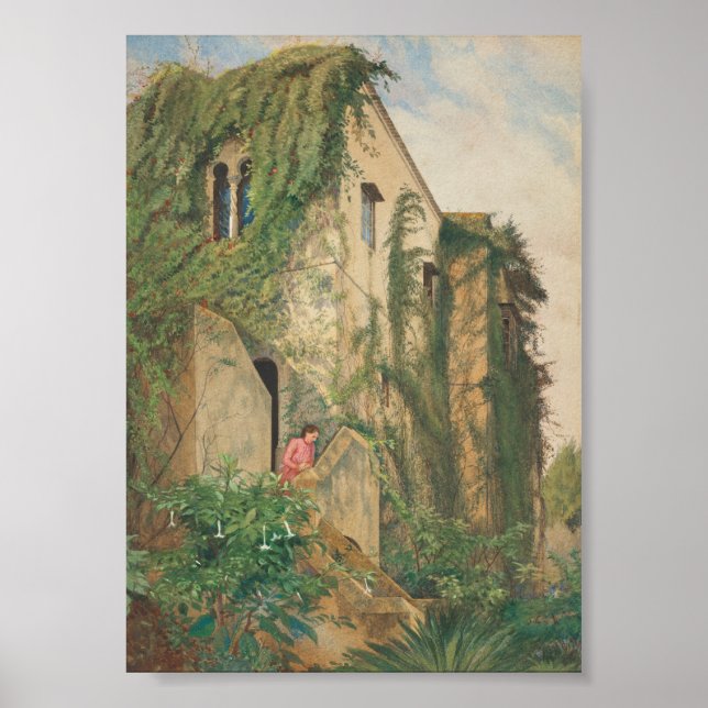 Affiche Alger, Cecilia en rose (Devant)