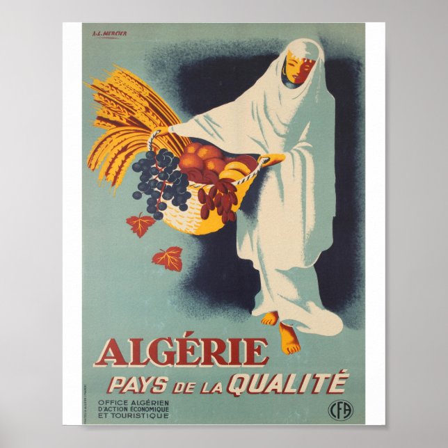 AFFICHE ALGERIE (Devant)