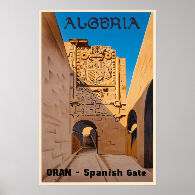 Affiche Algérie (Devant)