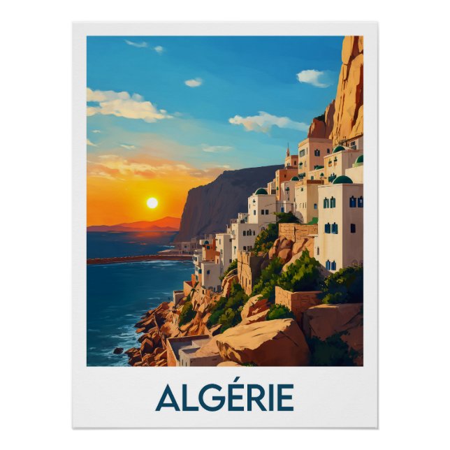 Affiche Algérie (Devant)