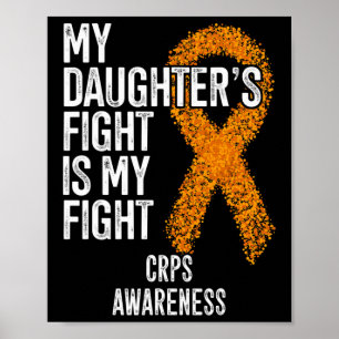 Affiche Algodystrophie Le combat de ma fille est mes cultu