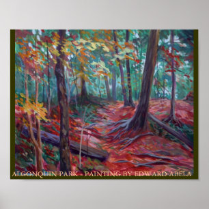 Affiche algonquin parc ontario