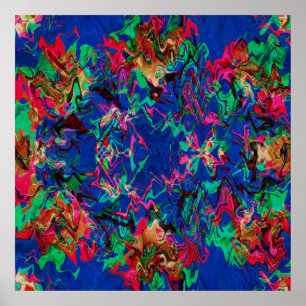 Affiche Algues psychédéliques....