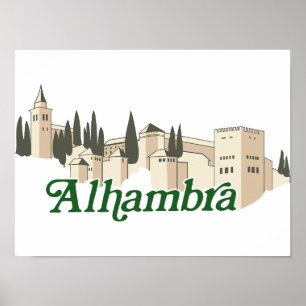 Affiche Alhambra
