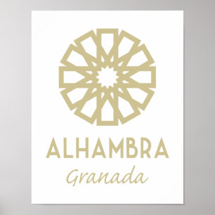 Affiche Alhambra Grenade 1