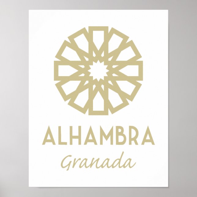 Affiche Alhambra Grenade 1 (Devant)