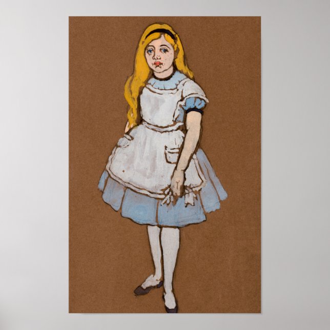 Affiche Alice (1915) William Penhallow Henderson. (Devant)