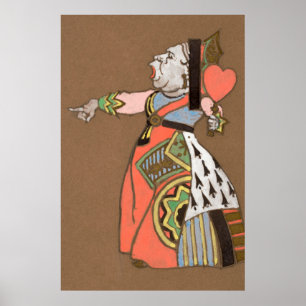 Affiche Alice and Wonderland Forest Character Painting-12