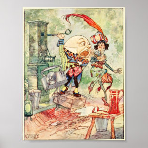 Affiche Alice au pays des merveilles.