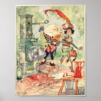 Affiche Alice au pays des merveilles.