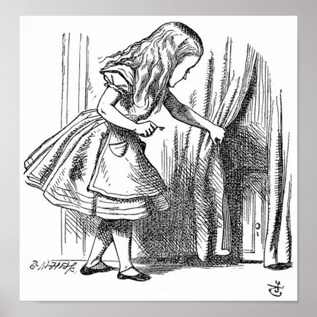 Affiche Alice au pays des merveilles (Devant)