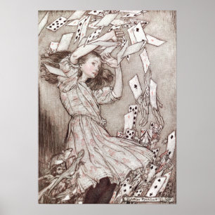 Affiche Alice au pays des merveilles