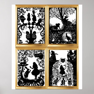 Affiche Alice au pays des merveilles