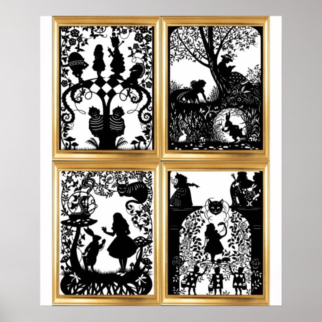 Affiche Alice au pays des merveilles (Devant)