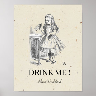 Affiche Alice au Pays des Merveilles - Bois-moi !