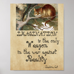 Affiche Alice au pays des merveilles - IMAGINATION CAT 186