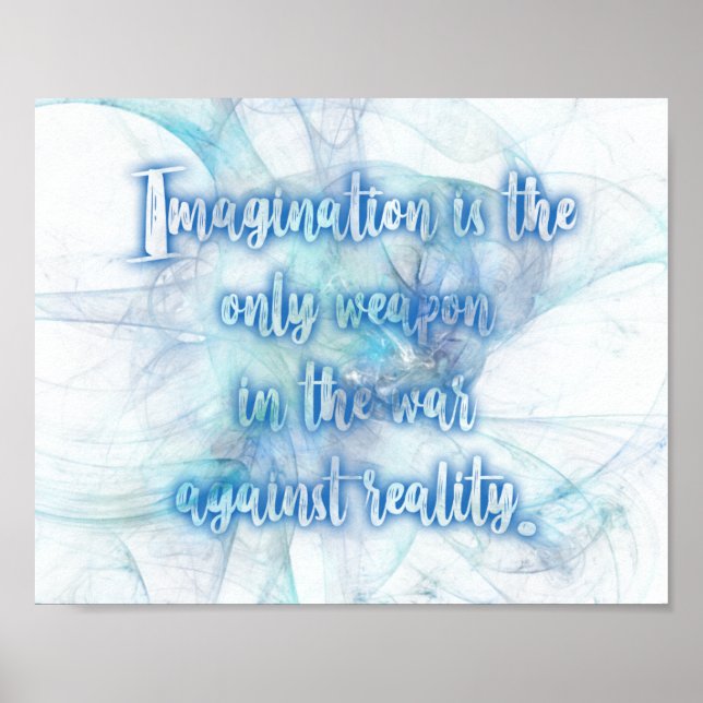 Affiche Alice au pays des merveilles Imagination horizonta (Devant)